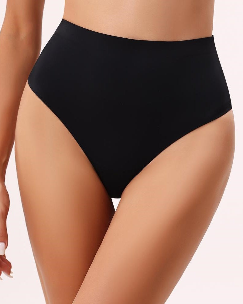 Tanga moldeadora sin costuras de tiro medio para mujer