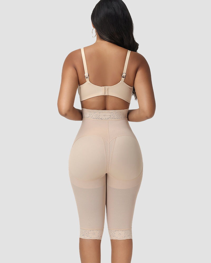 Shapshe® Faja Alta con Encaje Control de Abdomen Moldeador de Muslos