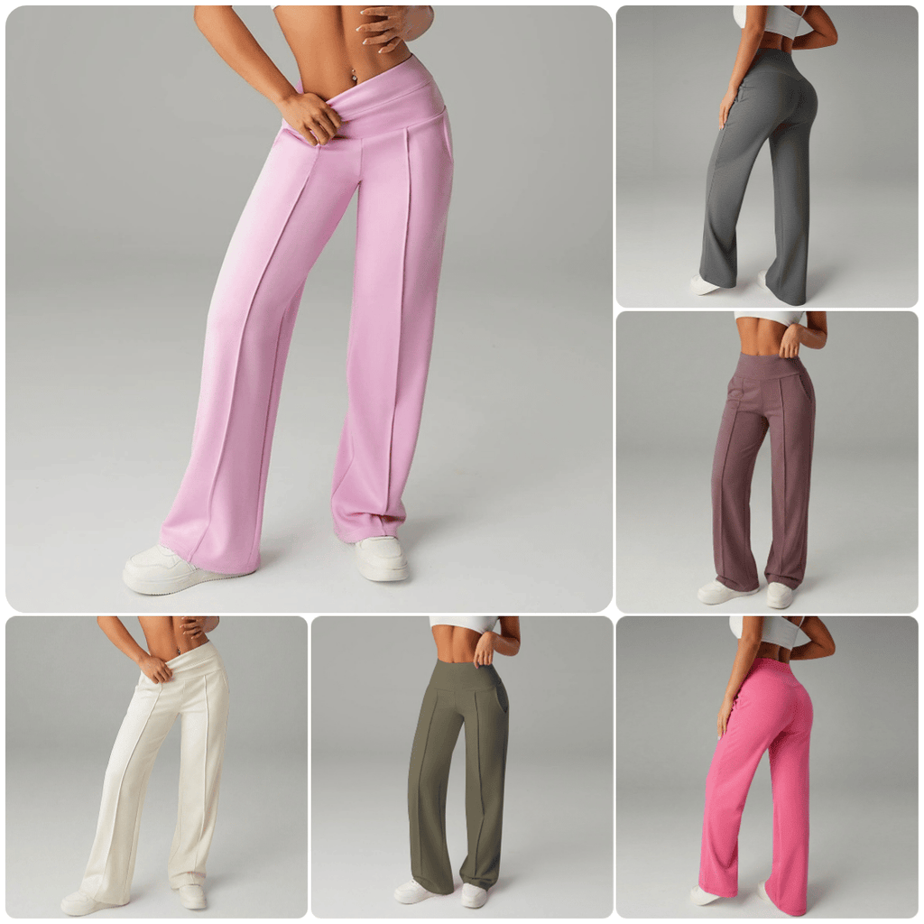 🔥 50% DE DESCUENTO 🔥 Pantalones Rectos Holgados para Mujer – Estilo Cómodo y Elegante, Perfectos para Todo Momento 👖✨