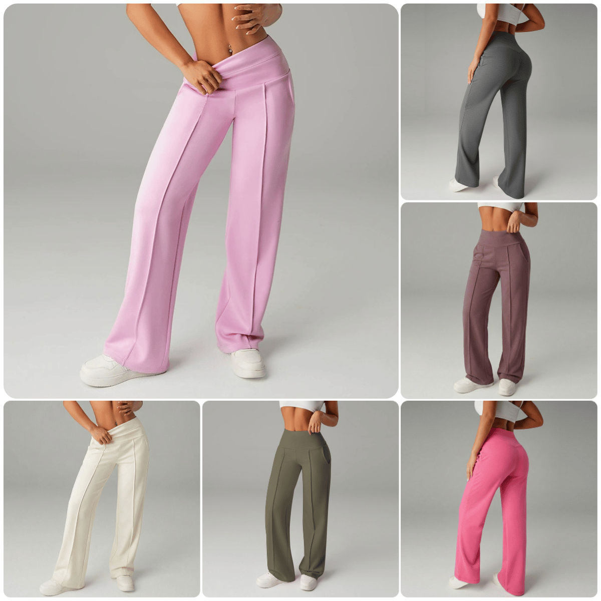 🔥 50% DE DESCUENTO 🔥 Pantalones Rectos Holgados para Mujer – Estilo Cómodo y Elegante, Perfectos para Todo Momento 👖✨