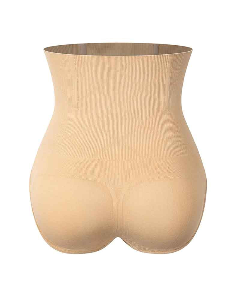 Bragas Moldeadoras de Cintura Alta Levanta Glúteos Sin Costuras con Control de Abdomen