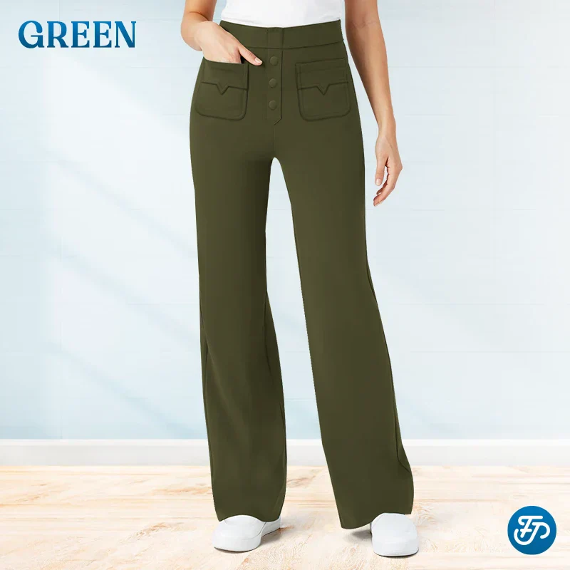 👖✨ ¡OFERTA 50% OFF! Pantalones Stretch Cintura Alta – Comodidad Todo el Día