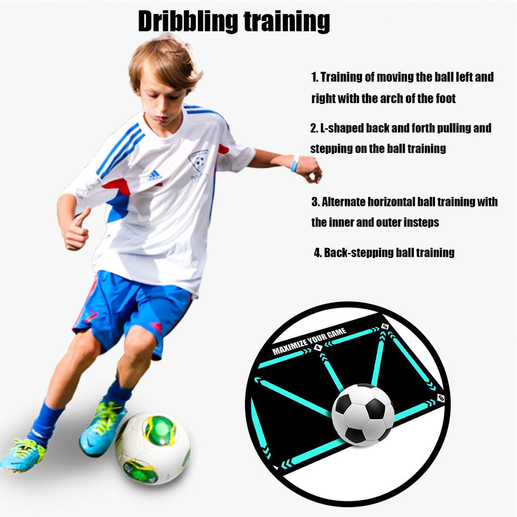 ⚽🔥 ¡50% de DESCUENTO! Tapete de Entrenamiento de Fútbol Antideslizante y Silencioso – Ideal para Todos los Niveles