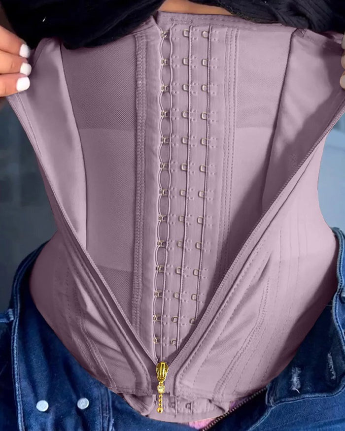 Shapshe® Top Reductor de Cintura con Cremallera y Ajuste Frontal tipo Body Tank Top