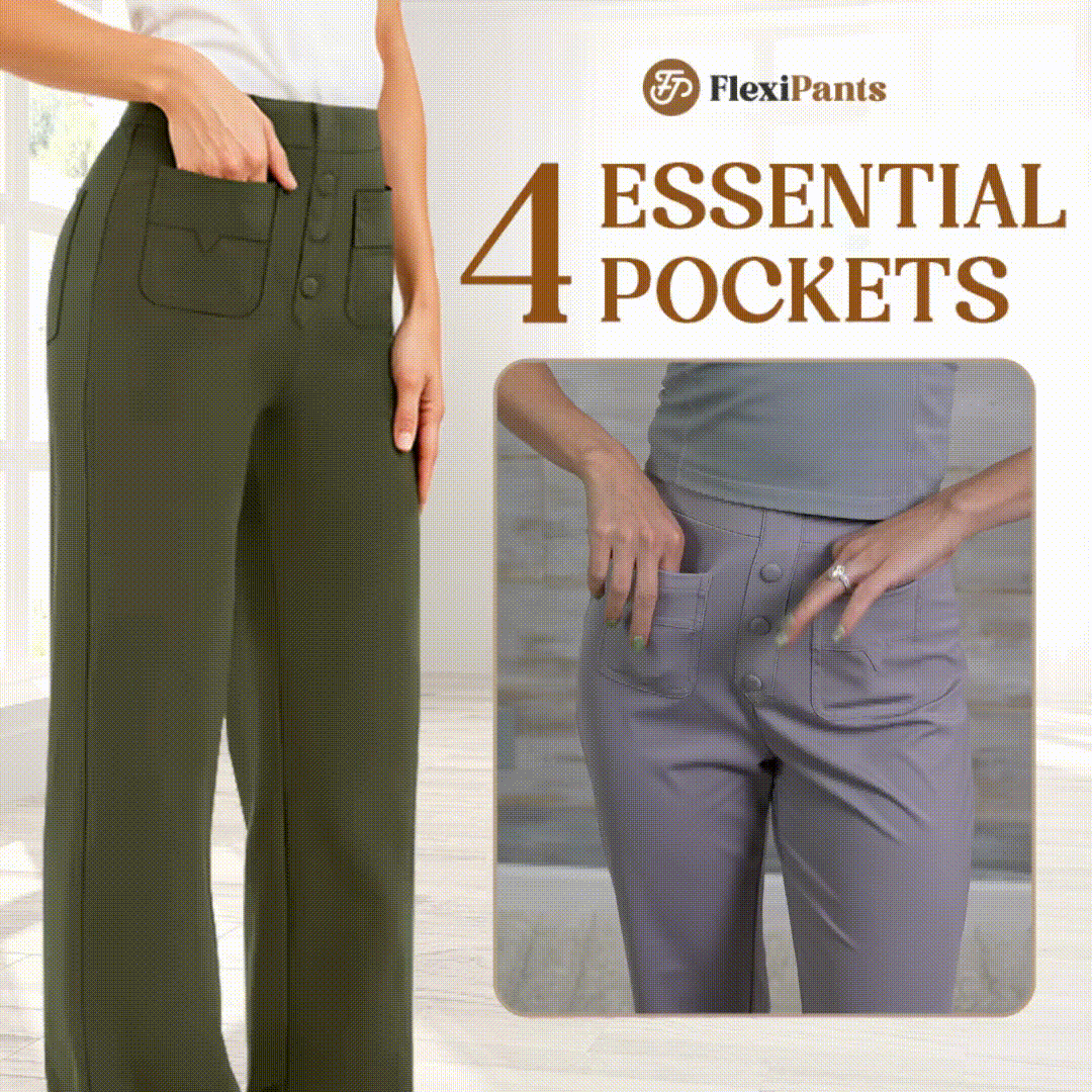 👖✨ ¡OFERTA 50% OFF! Pantalones Stretch Cintura Alta – Comodidad Todo el Día