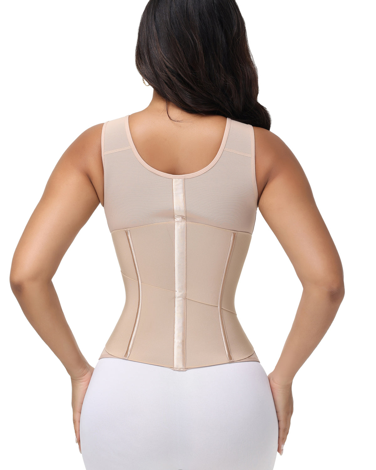 Shapshe® Fajas Colombianas Chaleco Cinturilla de Doble Compresión