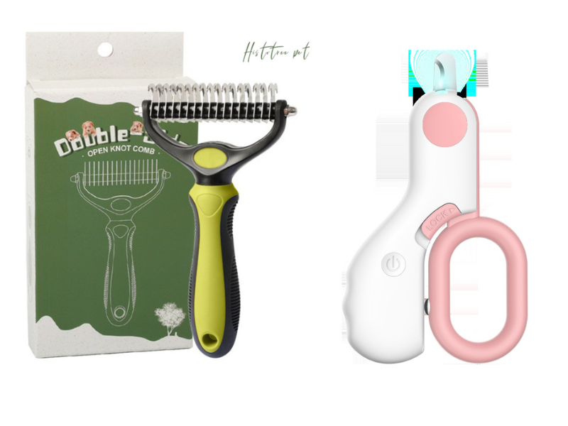 ⏰🔥 ¡50% DE DESCUENTO POR TIEMPO LIMITADO! 🐶🐱 Herramienta Profesional para Desenredar – Pelo Suave y Libre de Nudos en Mascotas ✨💖