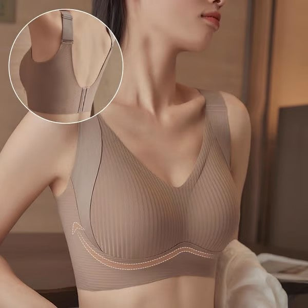 👙 Brasier sin Aros de Soporte Firme – Cómodo, Suave y de Uso Diario ✨