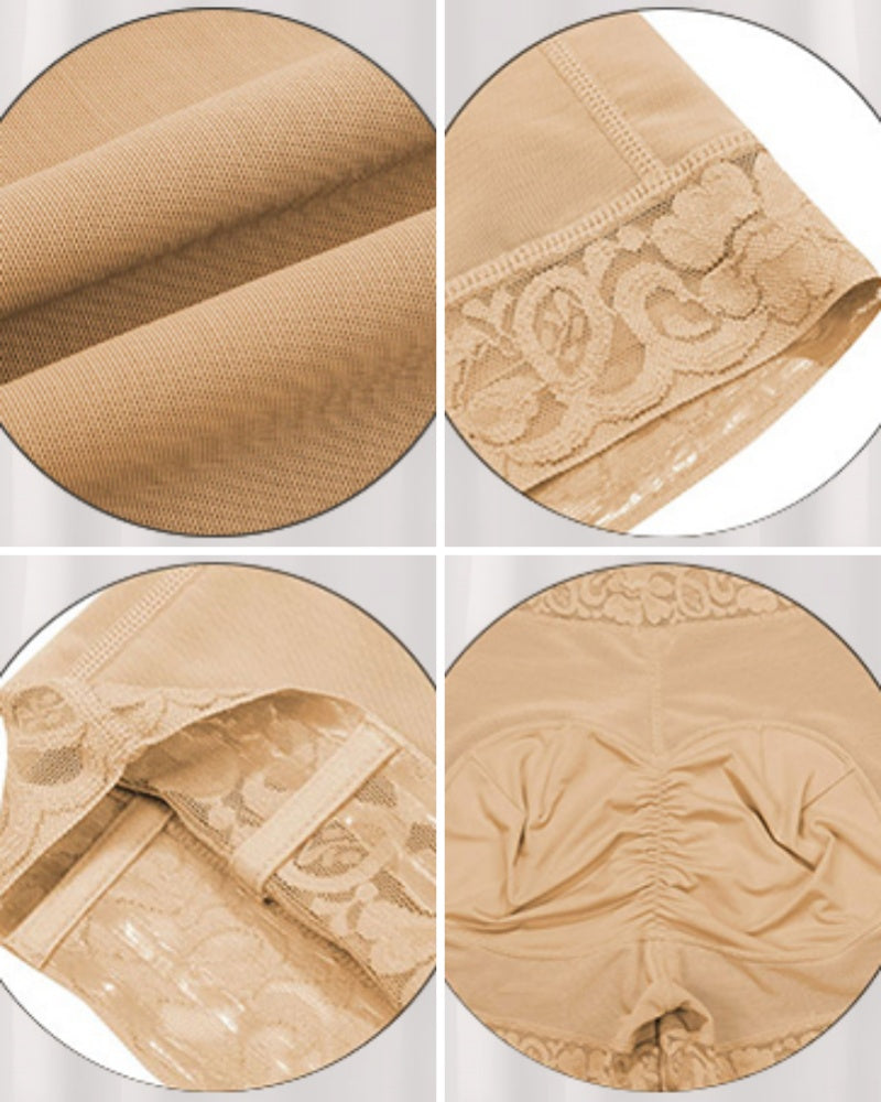 Shapshe® Shorts Moldeadores Levanta Glúteos de Cintura Media con Control de Abdomen para Mujer