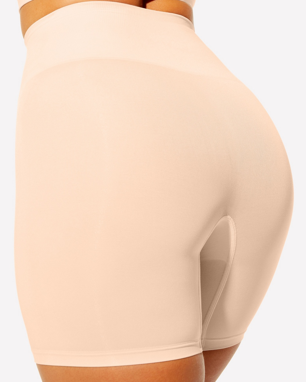 Shorts Modeladores Sin Costuras para Muslos, Cintura Alta, Control de Abdomen y Levanta Glúteos