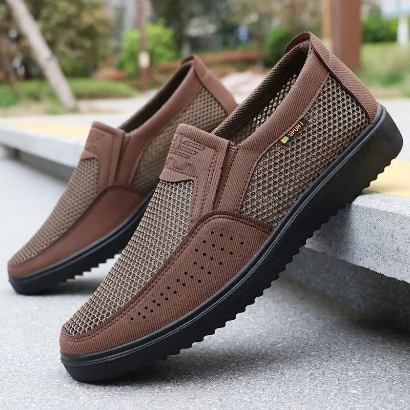 Zapatillas Ortopédicas Tejido Transpirable Aura Camino Vitalidad, Alivio Inmediato Para Pies y Espalda