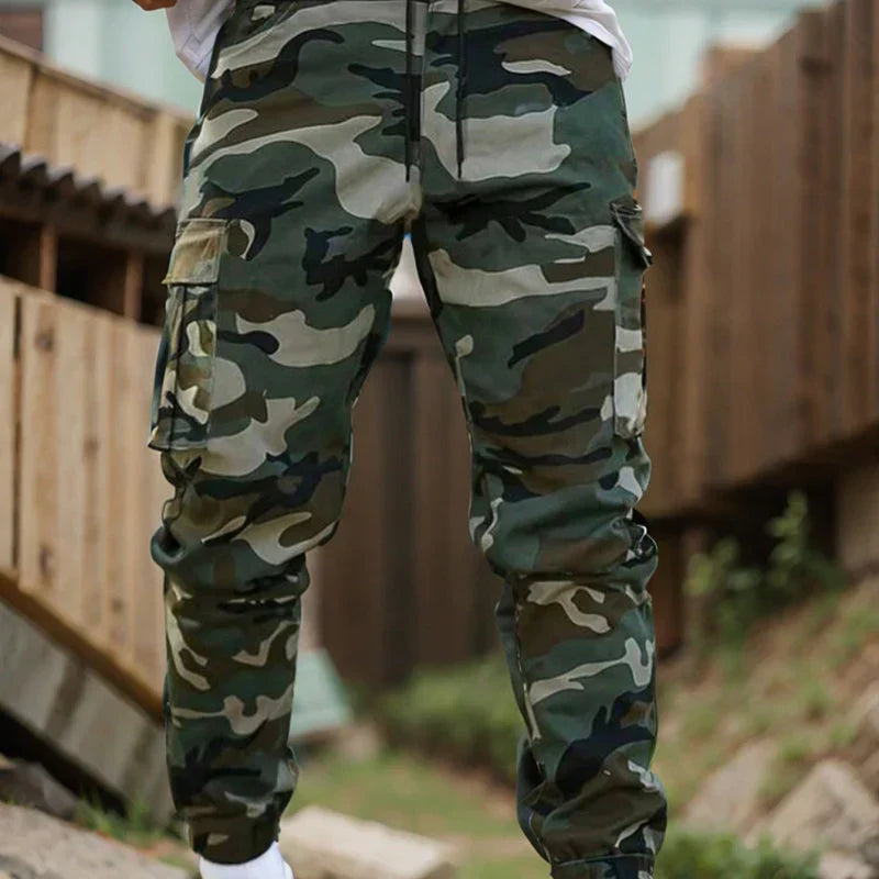 👖 Pantalones de Trabajo Tácticos Resistentes – Nailon-Algodón Duradero, Multibolsillos, Ideales para Exteriores y Trabajo 💪🔧🌲