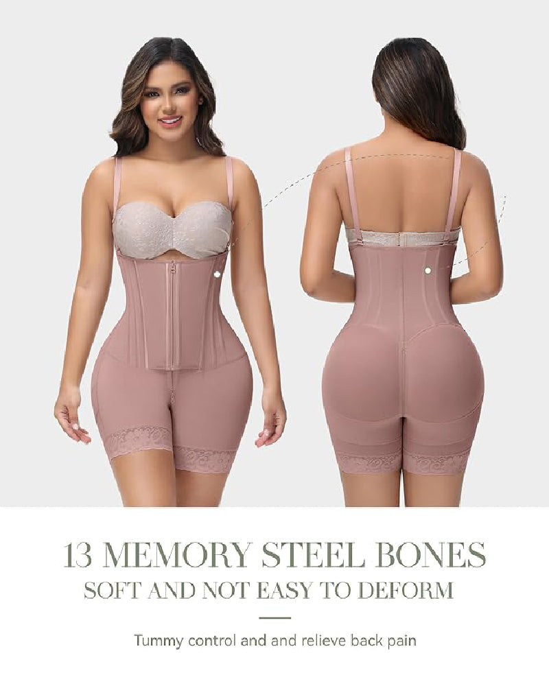 Shapshe® Faja Moldeadora BBL de Alta Compresión con Cinturón Extremo para la Cintura