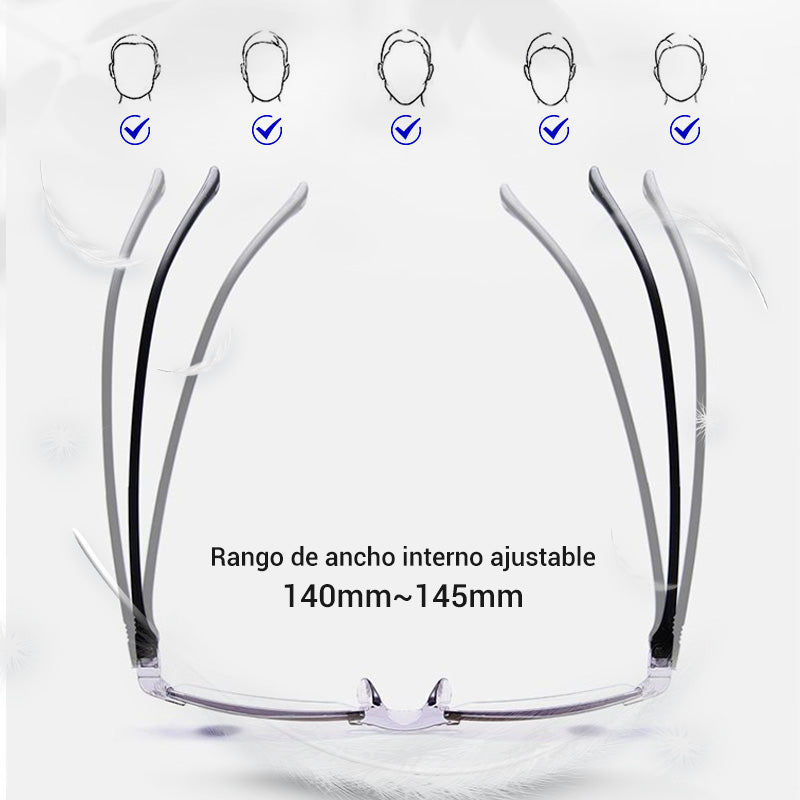 🔥 Gafas de Lectura Antiazules de Alta Dureza – Lentes de Zafiro para Protección y Estilo ✨👓
