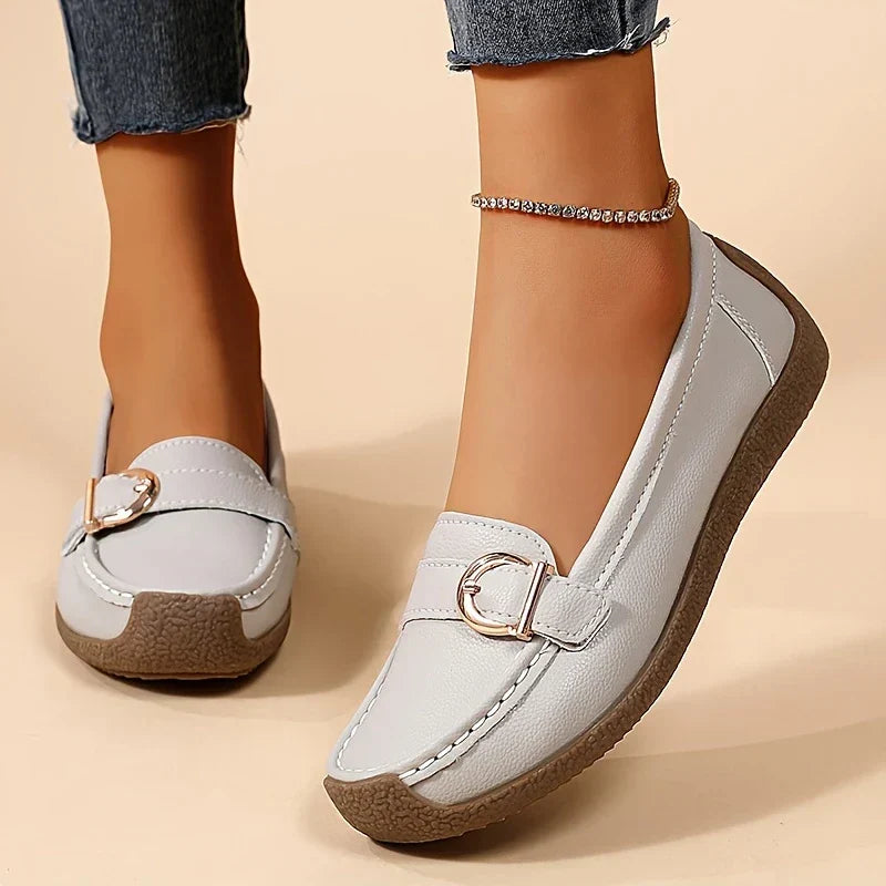 Zapato Casual Cuero Suave Esencia Horizonte Calma, Comodidad Ligera Todo el Día