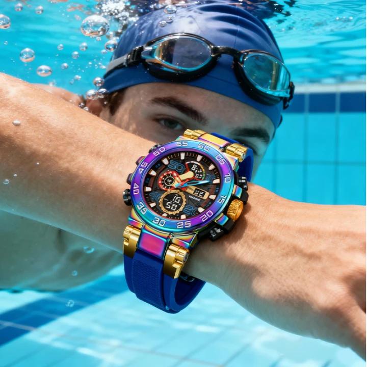 ⌚🔥 ¡50% OFF por Tiempo Limitado! Reloj Inteligente LED Impermeable – 7 Modos Deportivos + Monitor de Sueño | Batería Duradera 💥✨