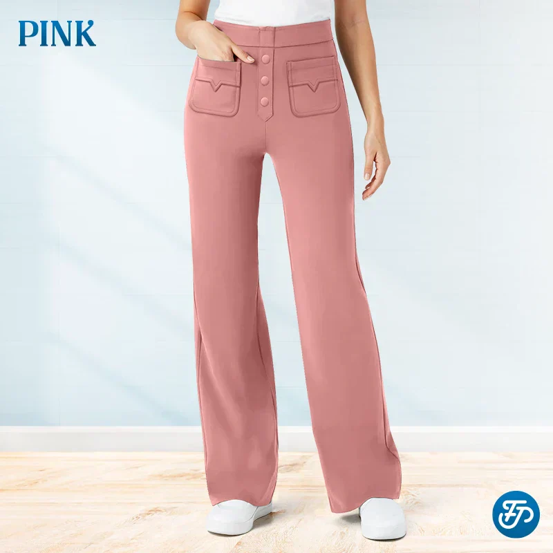 👖✨ ¡OFERTA 50% OFF! Pantalones Stretch Cintura Alta – Comodidad Todo el Día