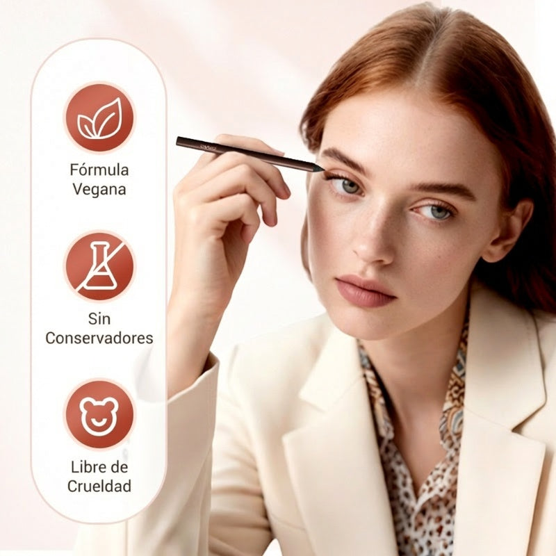🌟 Dúo de Delineador de Ojos Impermeable por 24 Horas – Lápiz Afilable para Definición Duradera y Precisa ✨👁️