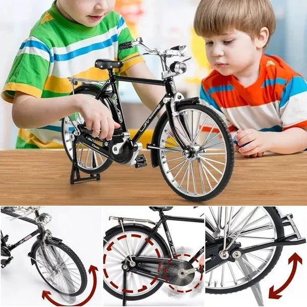 🚲🔥 Modelo de Bicicleta DIY en Miniatura – Armado Fácil, Perfecto para Decoración y Colección ✨🏠