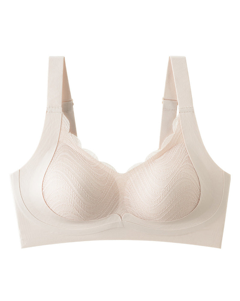 Sostén Fino Ajustable para Mujer, Sin Costuras ni Varillas, Anticaída y Reductor