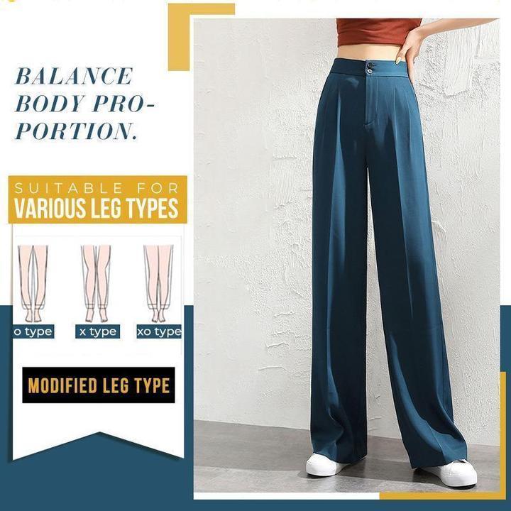 💞 Pantalones Informales de Pierna Ancha para Mujer – Estilo Cómodo y Elegante para Todos los Días ✨👖