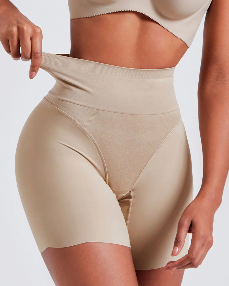 Shorts moldeadores sin costuras con control de abdomen y levantamiento de glúteos