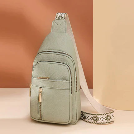 👜✨ Bolso Bandolera Casual de Moda para Mujer en Color Sólido – Ligero, Elegante y Perfecto para el Día a Día 🌟💃