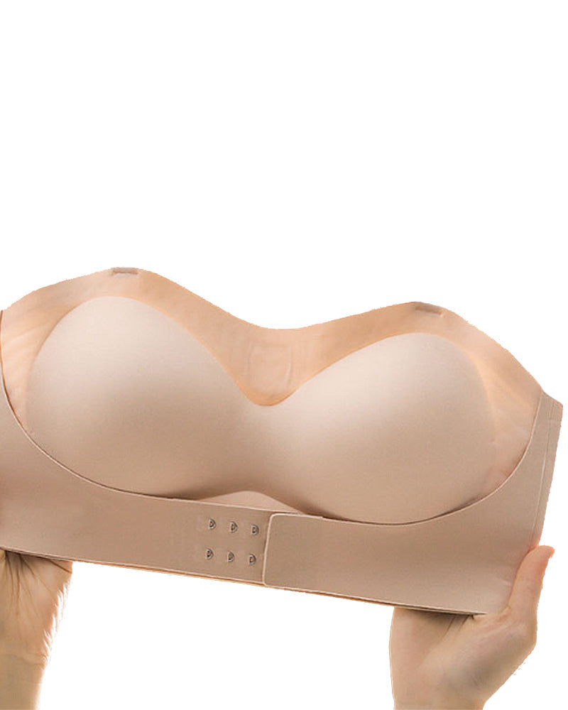 Ajuste Perfecto en Brasier Sin Costuras Push Up Invisible
