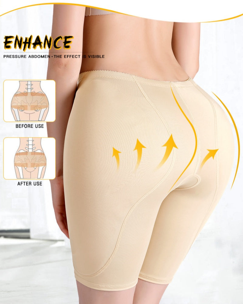 Shorts moldeadores para mujer, de tiro medio, control de abdomen y levantamiento de glúteos