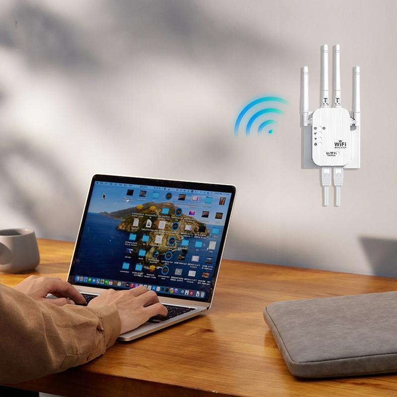 🔥 Amplificador WiFi 2026 – 1200Mbps Banda Dual (5GHz/2.4GHz) 🌐💥 Cubre hasta 10,000 pies² y Conecta hasta 50 Dispositivos 📶🔌 Conexión Estable y Rápida para Todo Tu Hogar 🏠📡