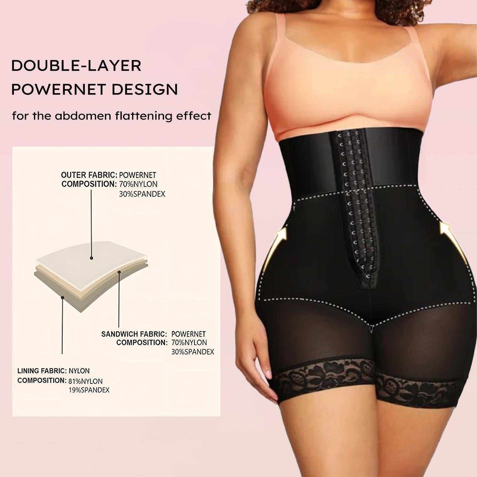 ⏰🔥 ¡50% DE DESCUENTO POR TIEMPO LIMITADO! 💃 Shorts faja de cintura alta para mujer BBEUU: control de abdomen, realce de glúteos y faja cómoda y elegante. Tallas S-3XL ✨🌸