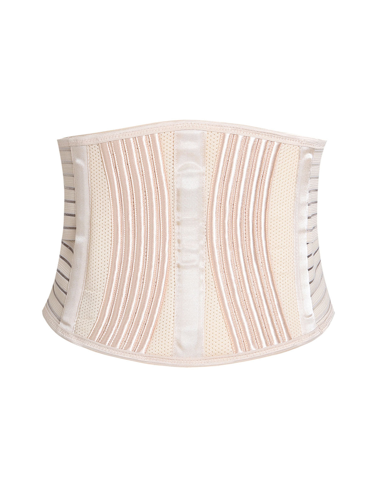 Entrenador de Cintura Femenino con Soporte Lumbar Antideslizante, Corsé Ajustable, Transpirable y con Diseño Calado