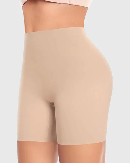 Panties tipo short moldeadores sin costuras con control de abdomen para mujer