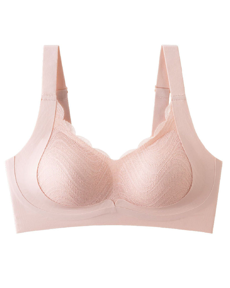 Sostén Fino Ajustable para Mujer, Sin Costuras ni Varillas, Anticaída y Reductor