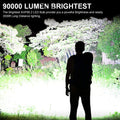 🔥🔦 ¡50% DE DESCUENTO! Linterna Láser Táctica Recargable LED — 160,000 Lúmenes ⚡ Súper Potente & Ultra Brillante | ¡Envío Gratis!