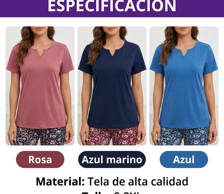 ⏰🔥 ¡50% DE DESCUENTO POR TIEMPO LIMITADO! 💃 Conjunto casual de dos piezas para mujer: cómodo, elegante y perfecto para el día a día ✨🌿