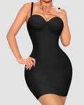 Vestidos Moldeadores Ajustados Sin Tirantes Con Control De Abdomen Y Sostén Incorporado