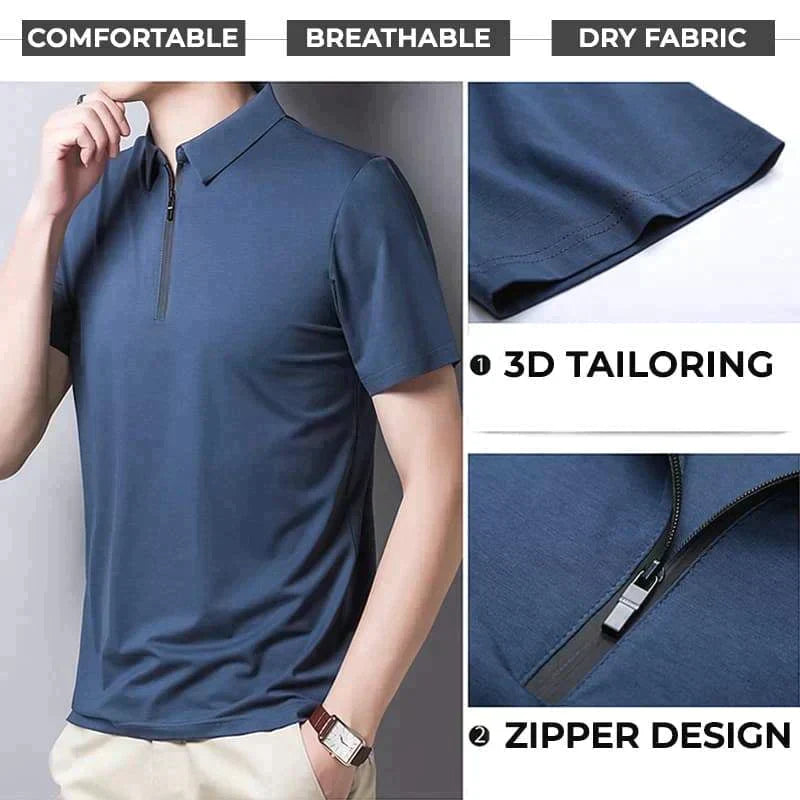 Camisa de seda de moda para hombres