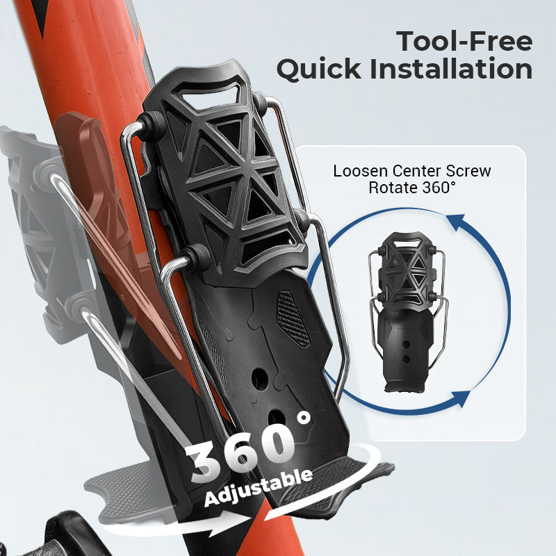 Portabidón adaptable para ciclismo con 49 % de descuento