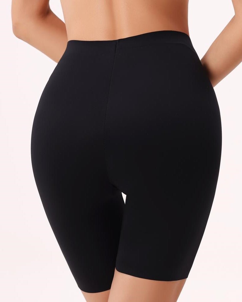 Shorts moldeadores de control de abdomen de cintura alta para mujer