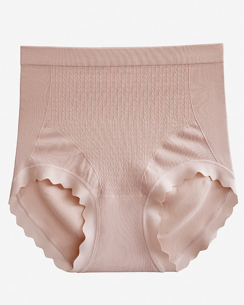 Bragas de tiro alto para mujer con entrepierna antibacteriana, pantaletas elásticas de cobertura total