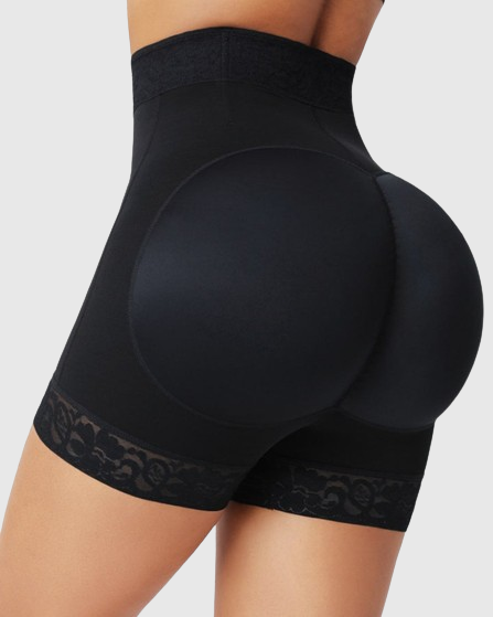 Shapshe® Short moldeador con cinturilla media, control de abdomen, cierre frontal, alta compresión y levantador de glúteos