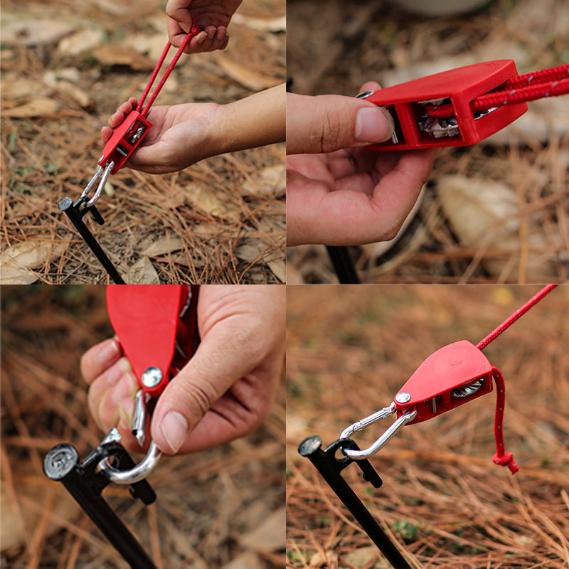 🪢 Cuerda de Camping Portátil, Ajustable y Fija – Ideal para Aventuras y Actividades al Aire Libre 🌳✨