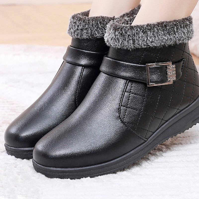 Botas Ortopédicas Cuero Suave Nube Vitalidad Camino, Alivio del Dolor y Máxima Comodidad
