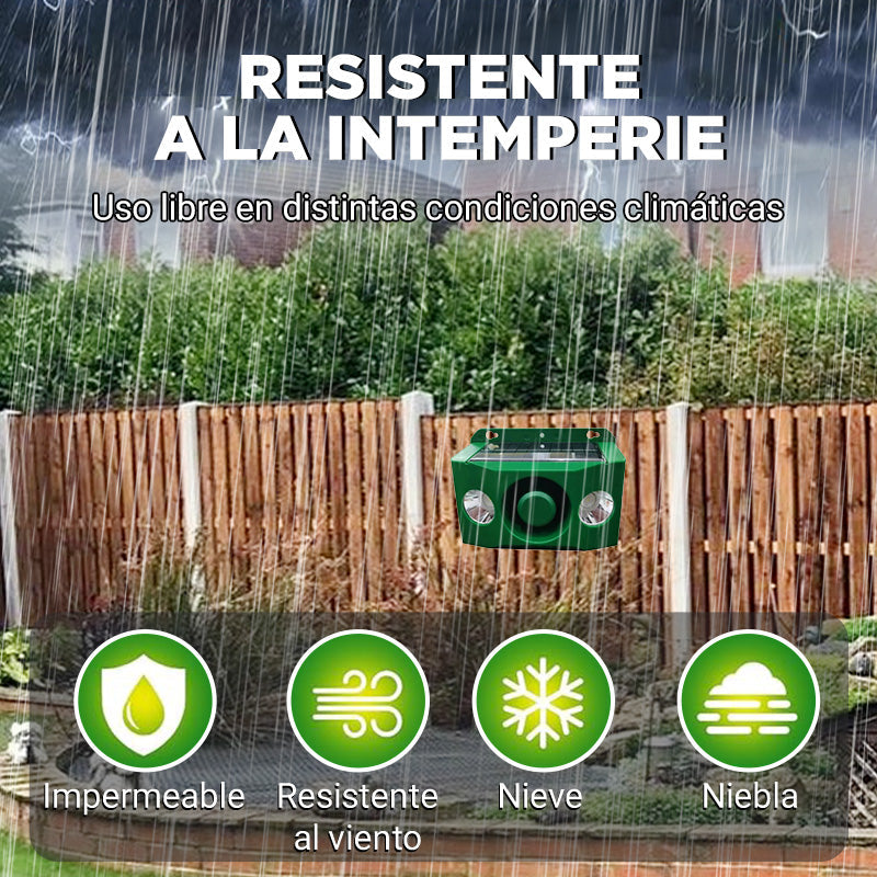 ⏰ ¡Oferta Limitada 50% OFF! ☀️🚨 Luces de Advertencia Solares – Repelente de Bestias con Volumen Alto, Protege tu Jardín y Cultivos 🌱⚡