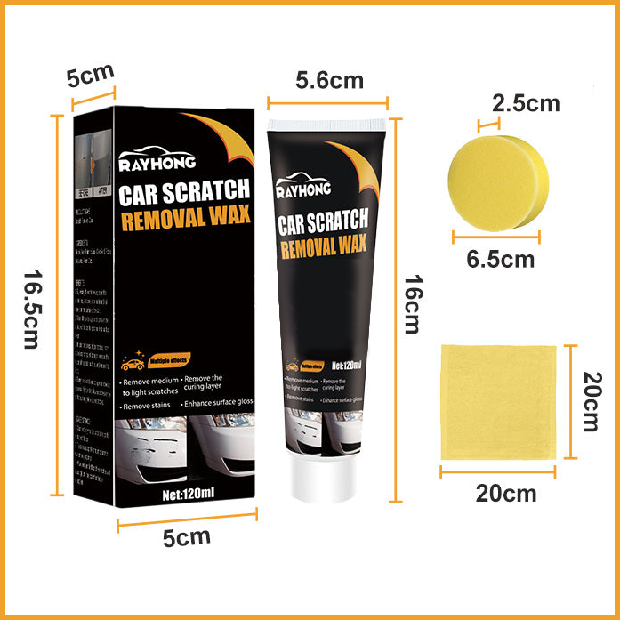 🚗✨ Pasta Pulidora para Pintura de Automóviles – Reduce Arañazos, Compatible con Todos los Colores, Aplicación Rápida y Acabado Brillante 🔧💎