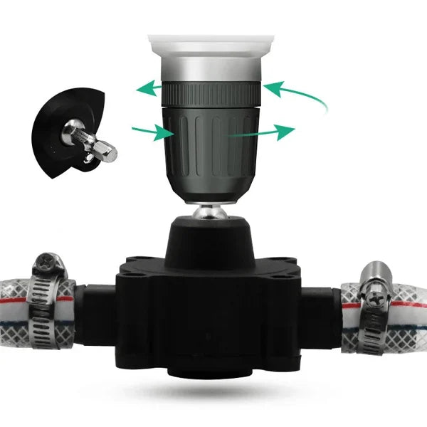 ⏰ ¡Oferta Limitada 50% OFF! 💧 Bomba de Perforación Manual y Autocebante – Traslada Agua Fácilmente en Cualquier Lugar 🔧🏠✨