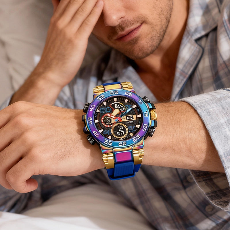 ⌚🔥 ¡50% OFF por Tiempo Limitado! Reloj Inteligente LED Impermeable – 7 Modos Deportivos + Monitor de Sueño | Batería Duradera 💥✨