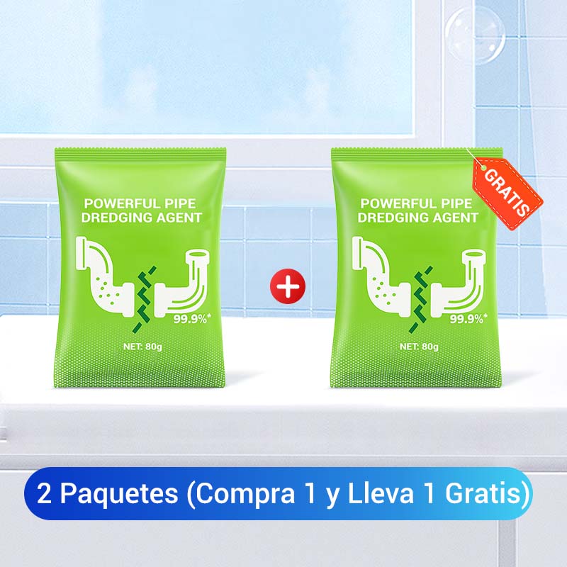 🔥🚿 Polvo Potente para Destapar Tuberías – Elimina Obstrucciones Rápida y Eficazmente sin Esfuerzo 💧🔧