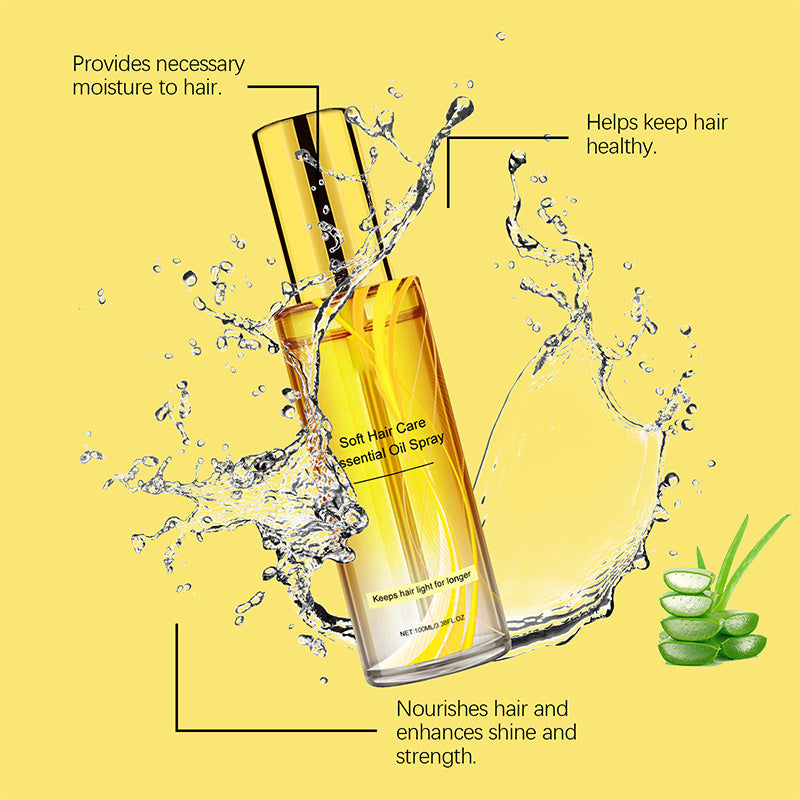 🔥 ¡50% DE DESCUENTO! 🔥 💞✨ Aceite Capilar Nutritivo Ligero – Cabello Suave, Brillante y Sin Frizz | Absorción Rápida, No Graso 💆‍♀️🌿